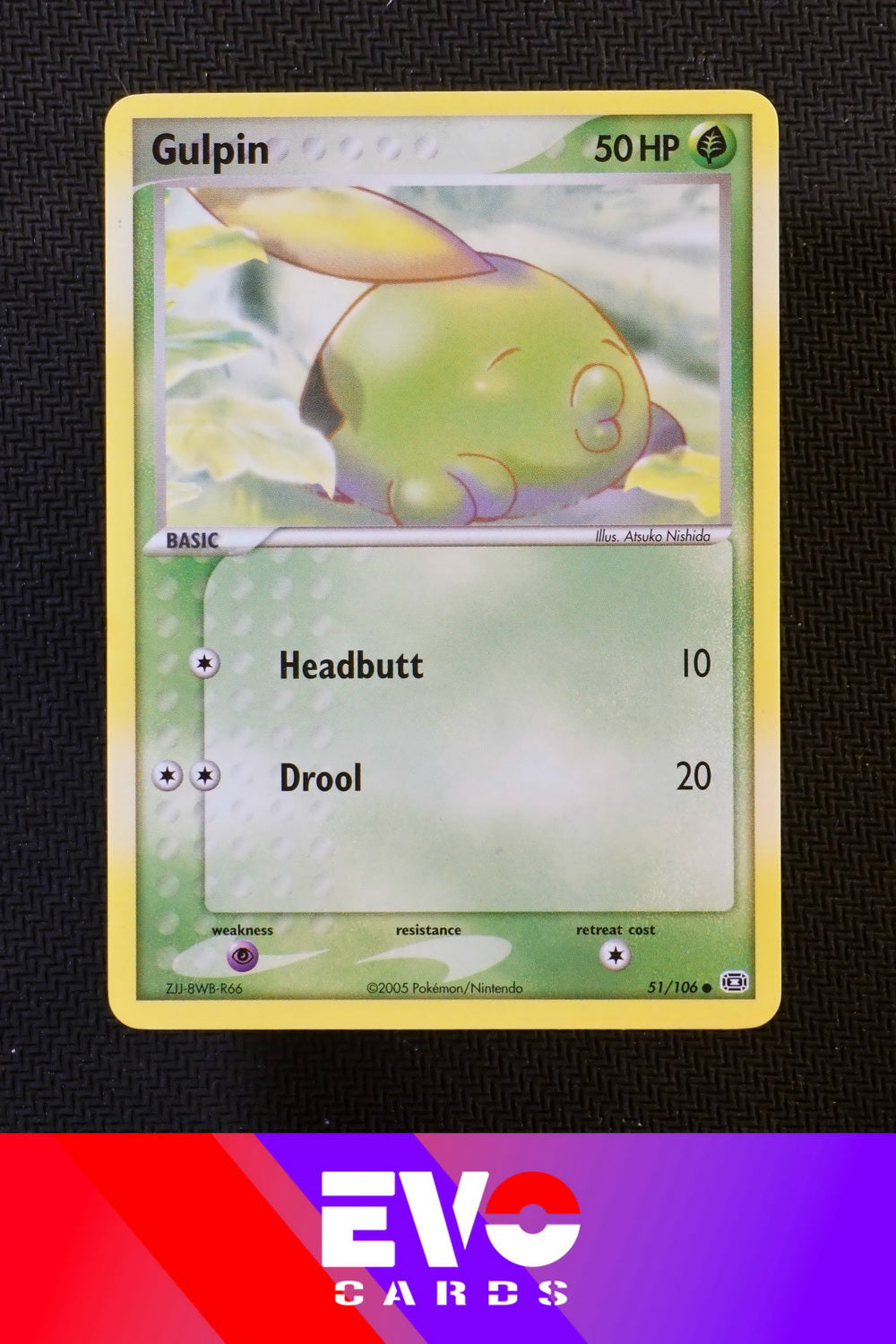 Gulpin 51/106 - ex Emerald - Near Mint