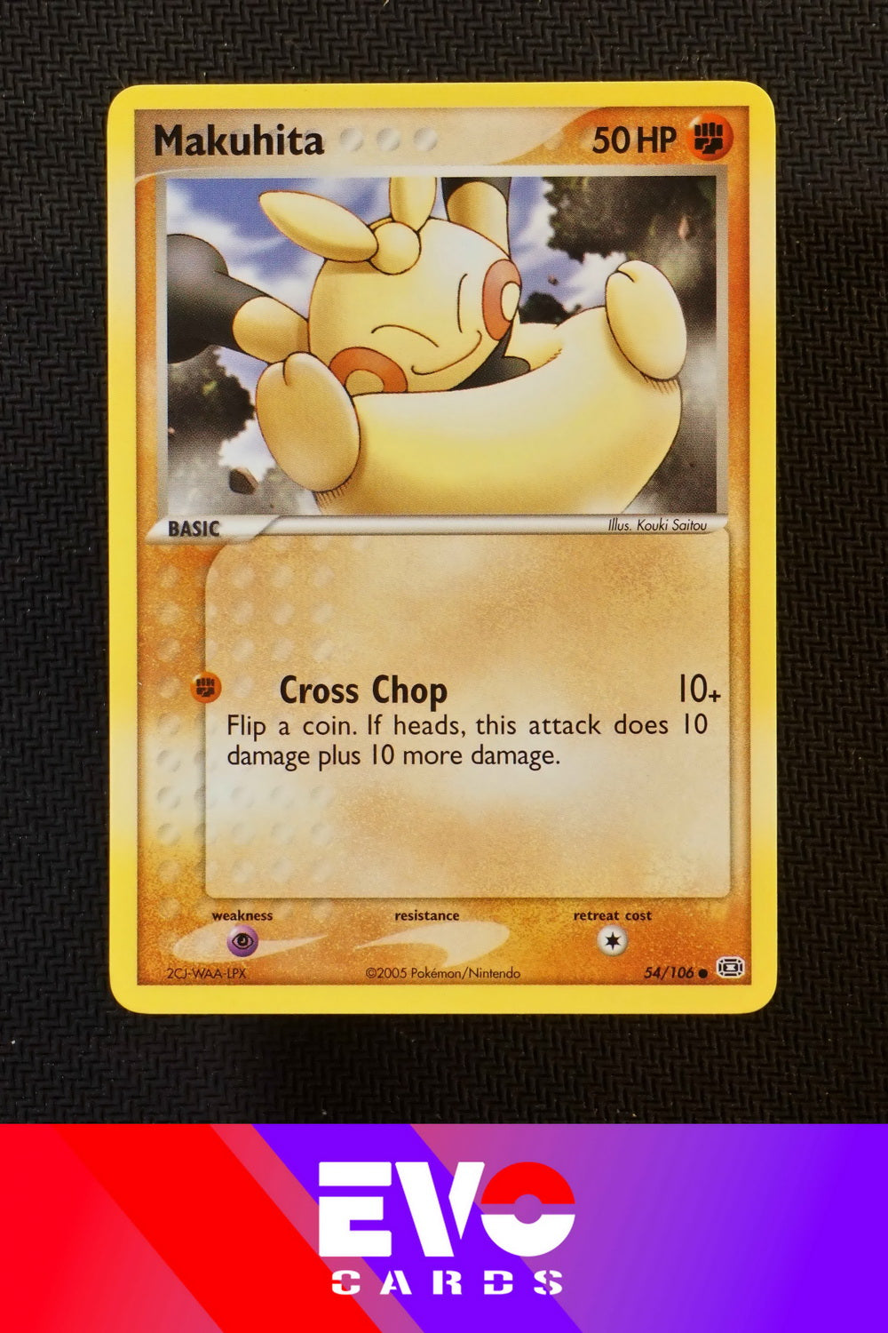 Makuhita 54/106 - ex Emerald - Near Mint