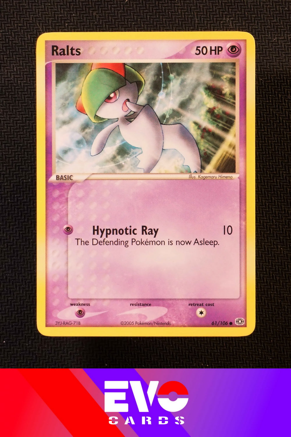 Ralts 61/106 - ex Emerald - Near Mint