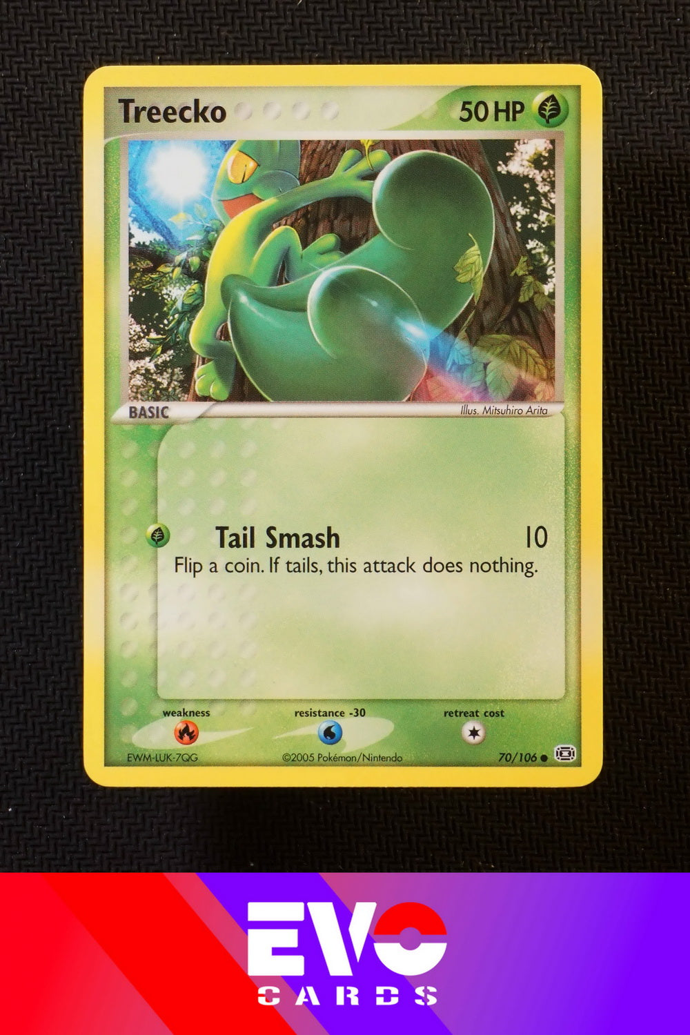 Treecko 70/106 - ex Emerald - Near Mint