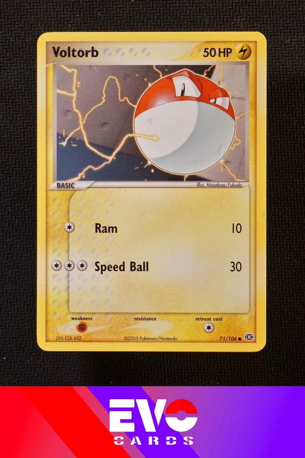 Voltorb 71/106 - ex Emerald - Near Mint Voltorb 71/106 - ex Emerald - Near Mint