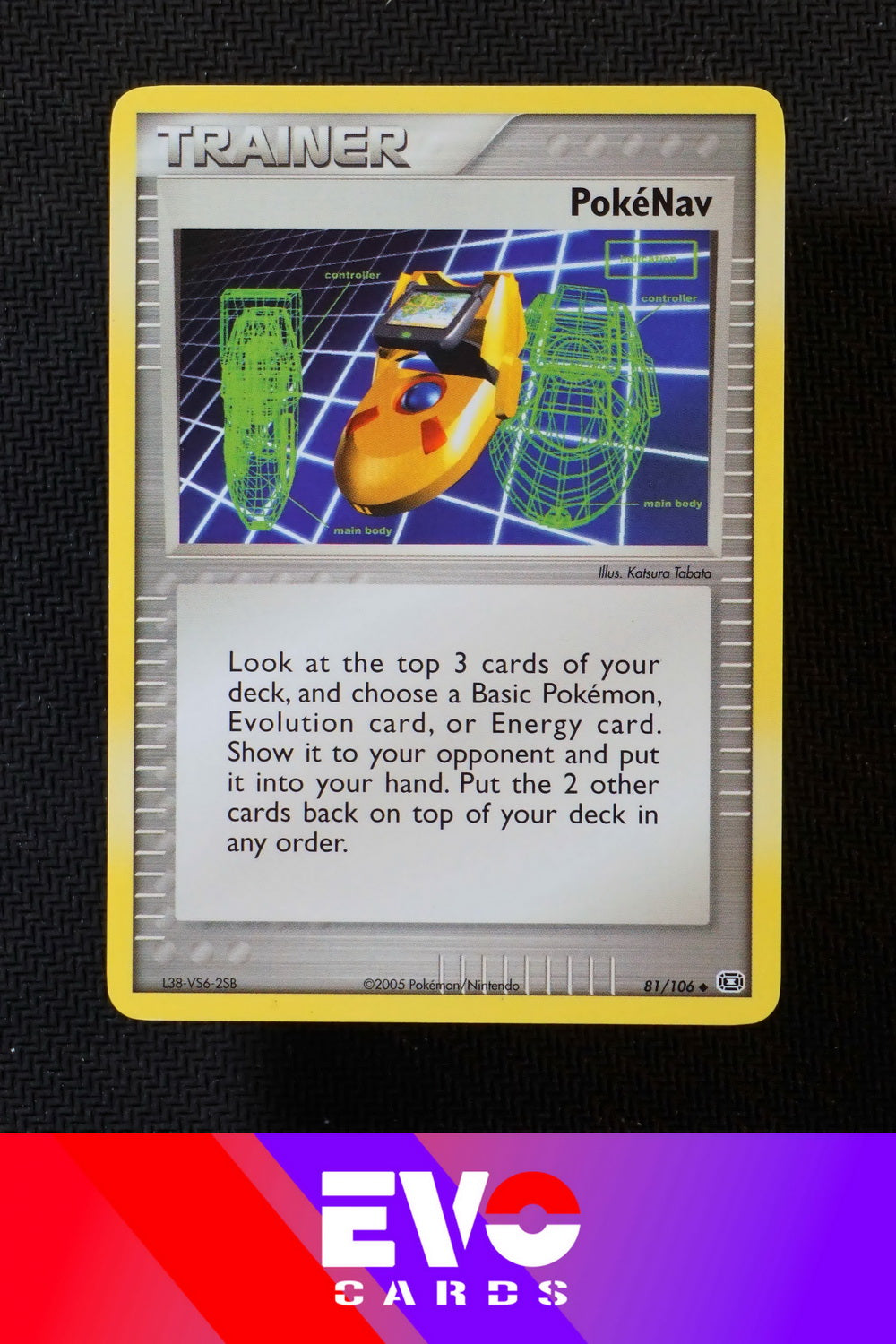 PokeNav 81/106 ex Emerald - Near Mint