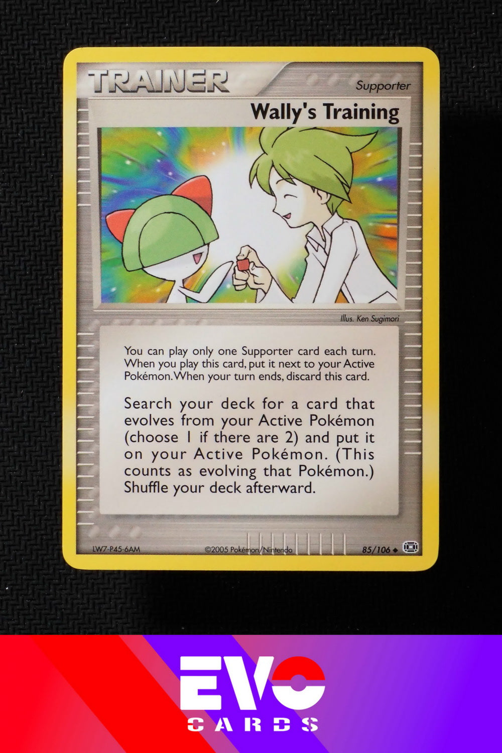 Wally's Training 85/106 - ex Emerald - Near Mint Wally's Training 85/106 - ex Emerald - Near Mint