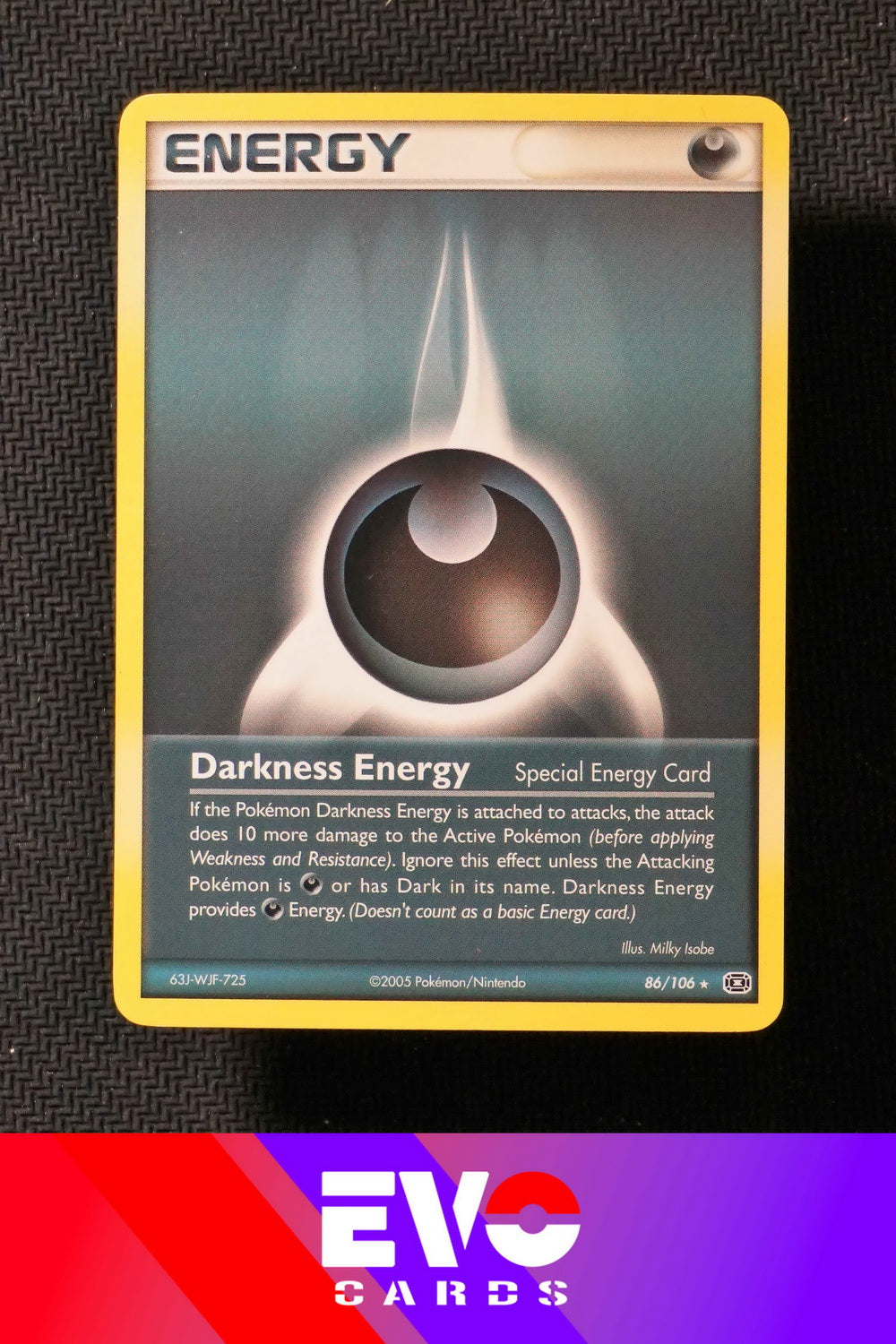 Darkness Energy 86/106 - ex Emerald - Near Mint