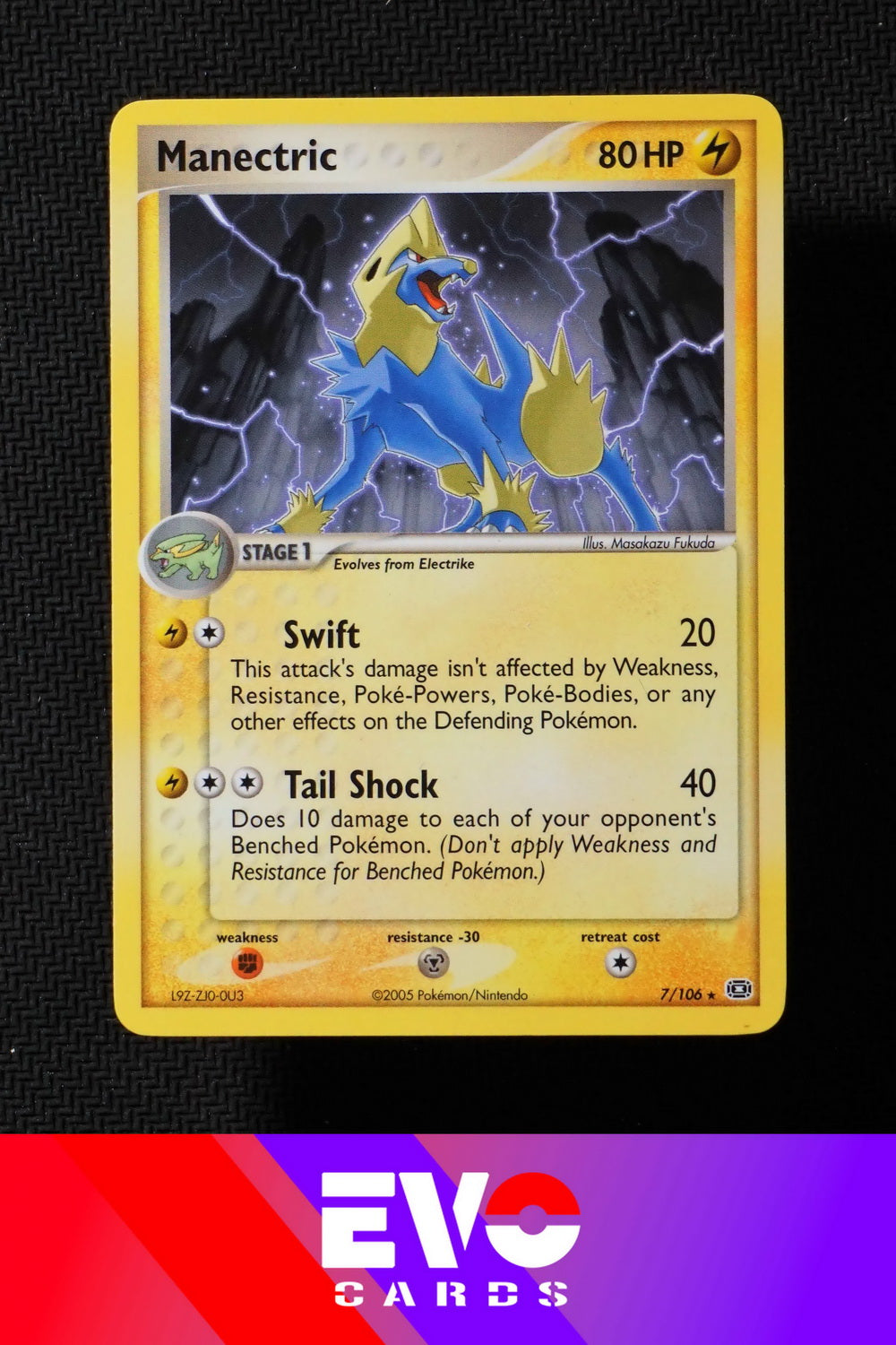 Manectric 7/106 - ex Emerald - Near Mint