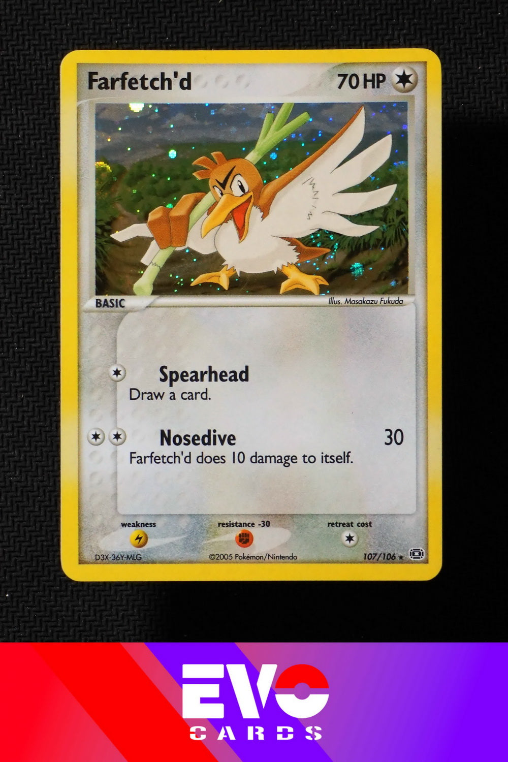 Farfetch'd 107/106 - ex Emerald - Holo - Near Mint