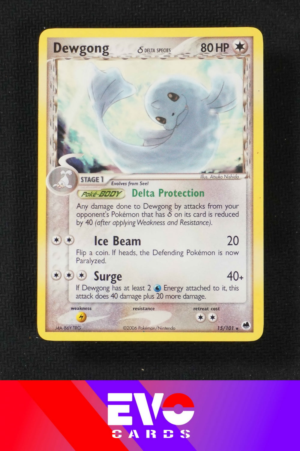 Dewgong 15/101 - ex Dragon Frontiers - Near Mint