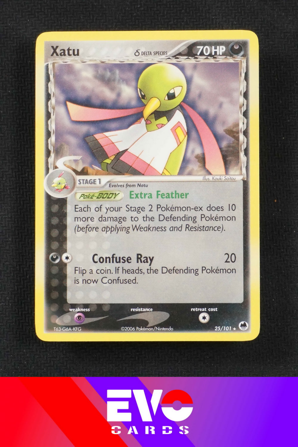 Xatu 25/101 - ex Dragon Frontiers - Near Mint Xatu 25/101 - ex Dragon Frontiers - Near Mint