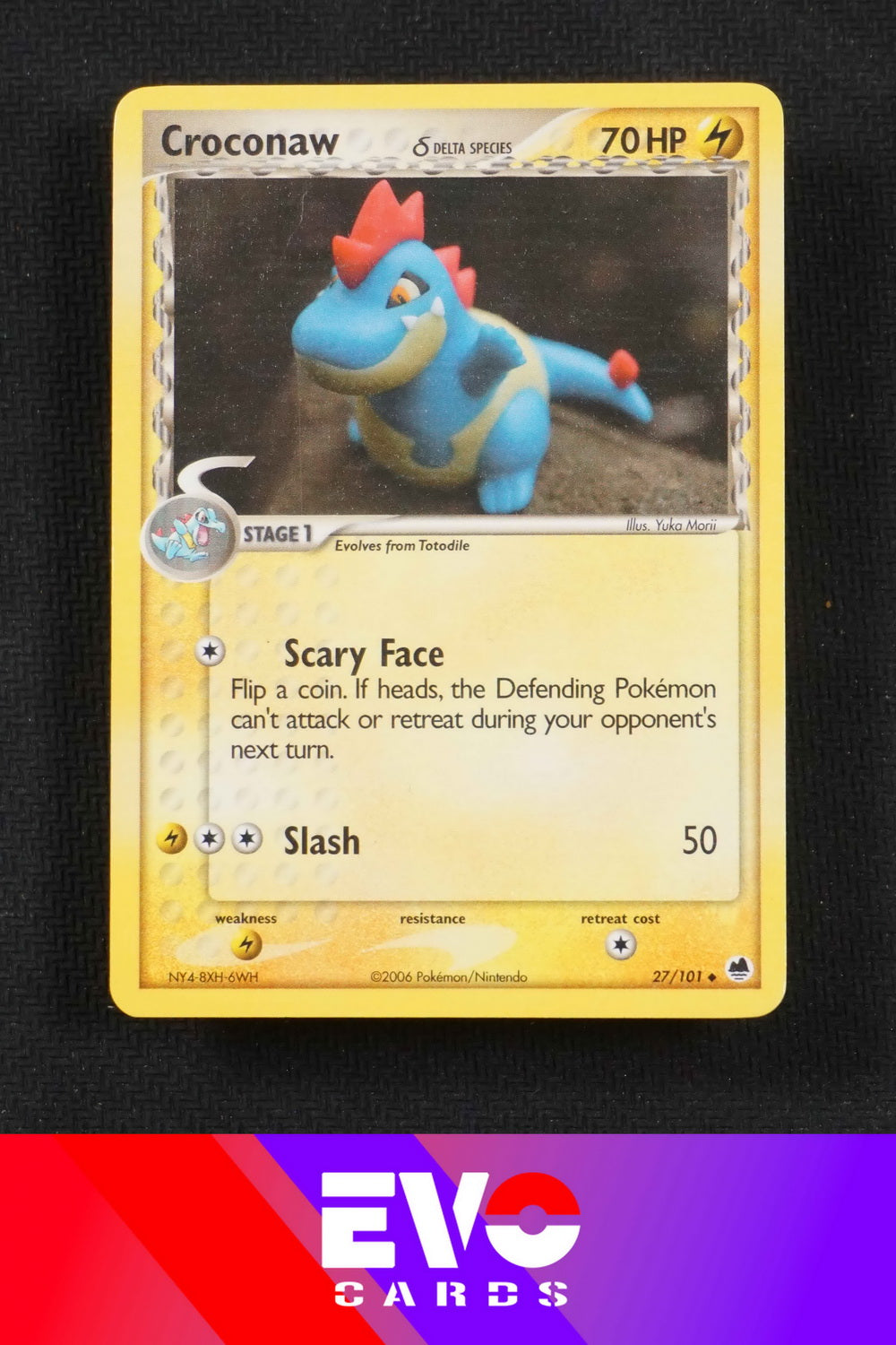 Croconaw 27/101 - ex Dragon Frontiers - Near Mint