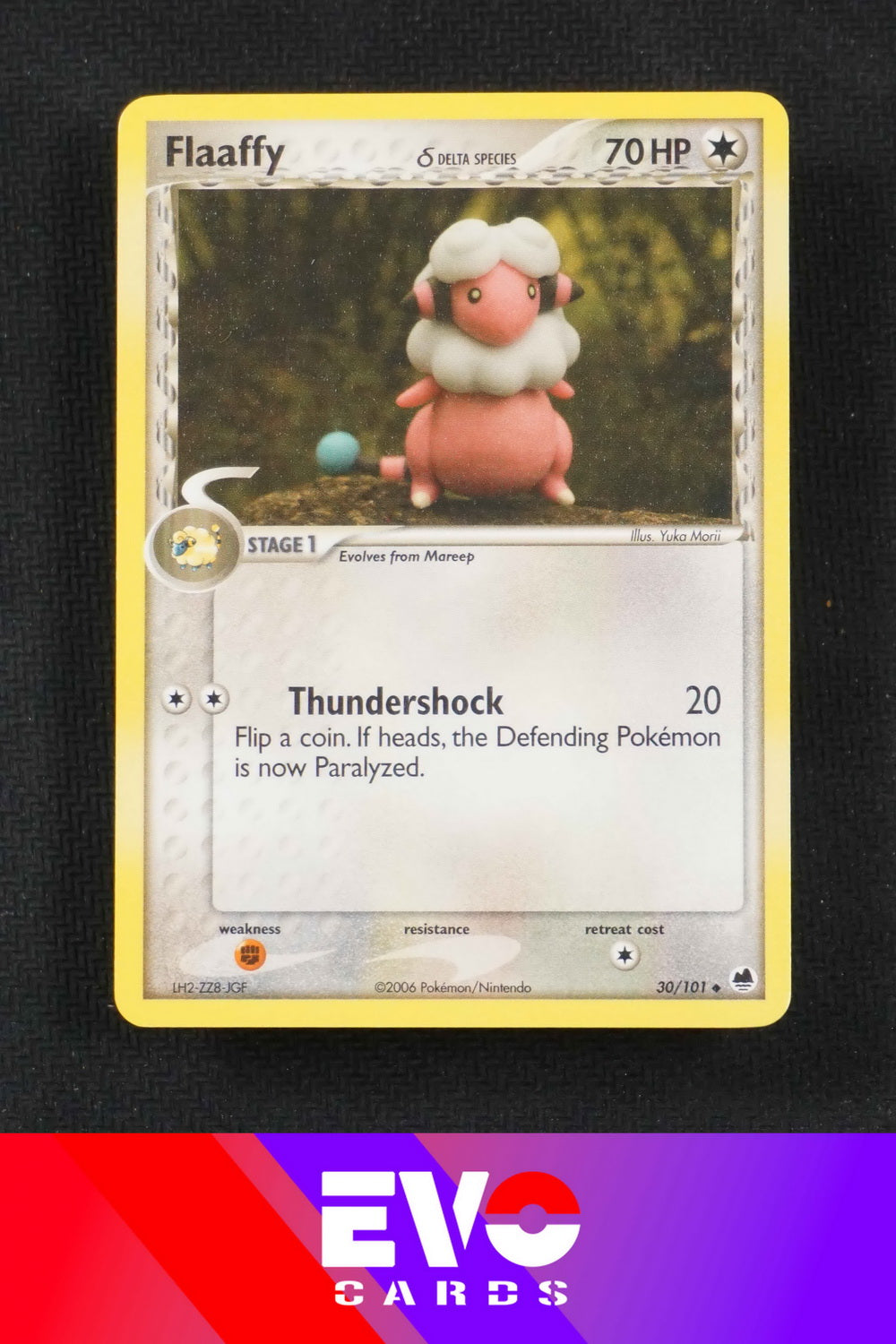 flaafy pokemon card Flaaffy 30/101 - ex Dragon Frontiers