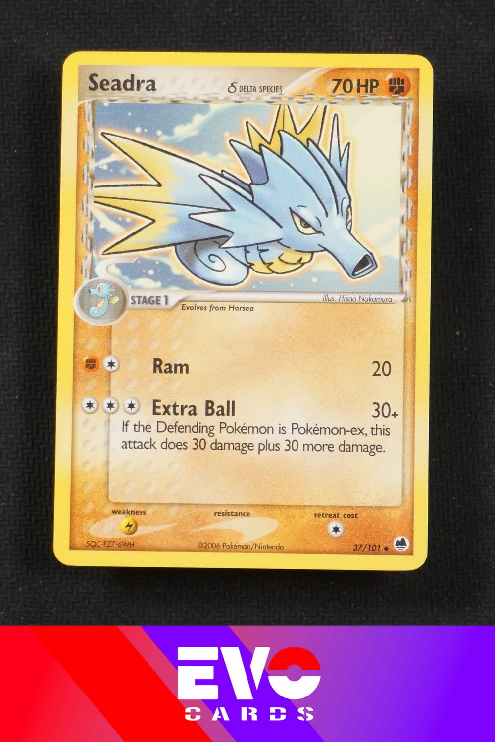 Seadra 37/101 - ex Dragon Frontiers - Excellent