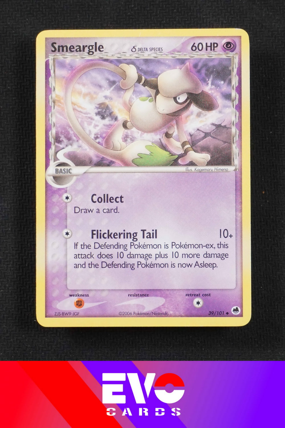 Smeargle 39/101 - ex Dragon Frontiers - Excellent Smeargle 39/101 - ex Dragon Frontiers - Excellent