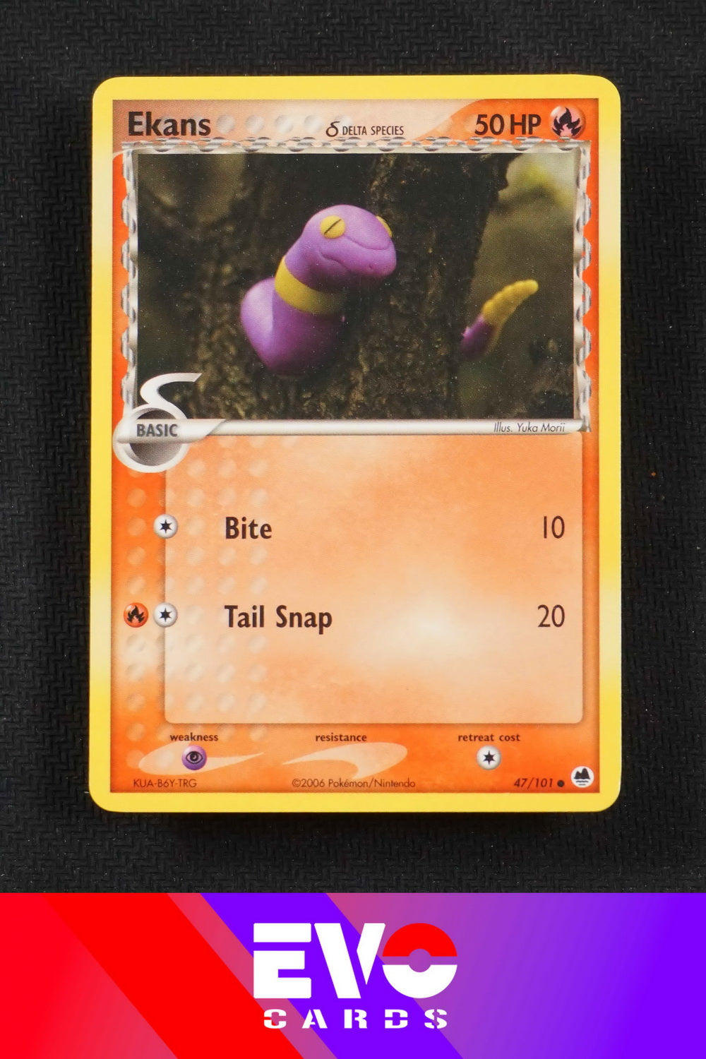 Ekans 47/101 - ex Dragon Frontiers - Near Mint