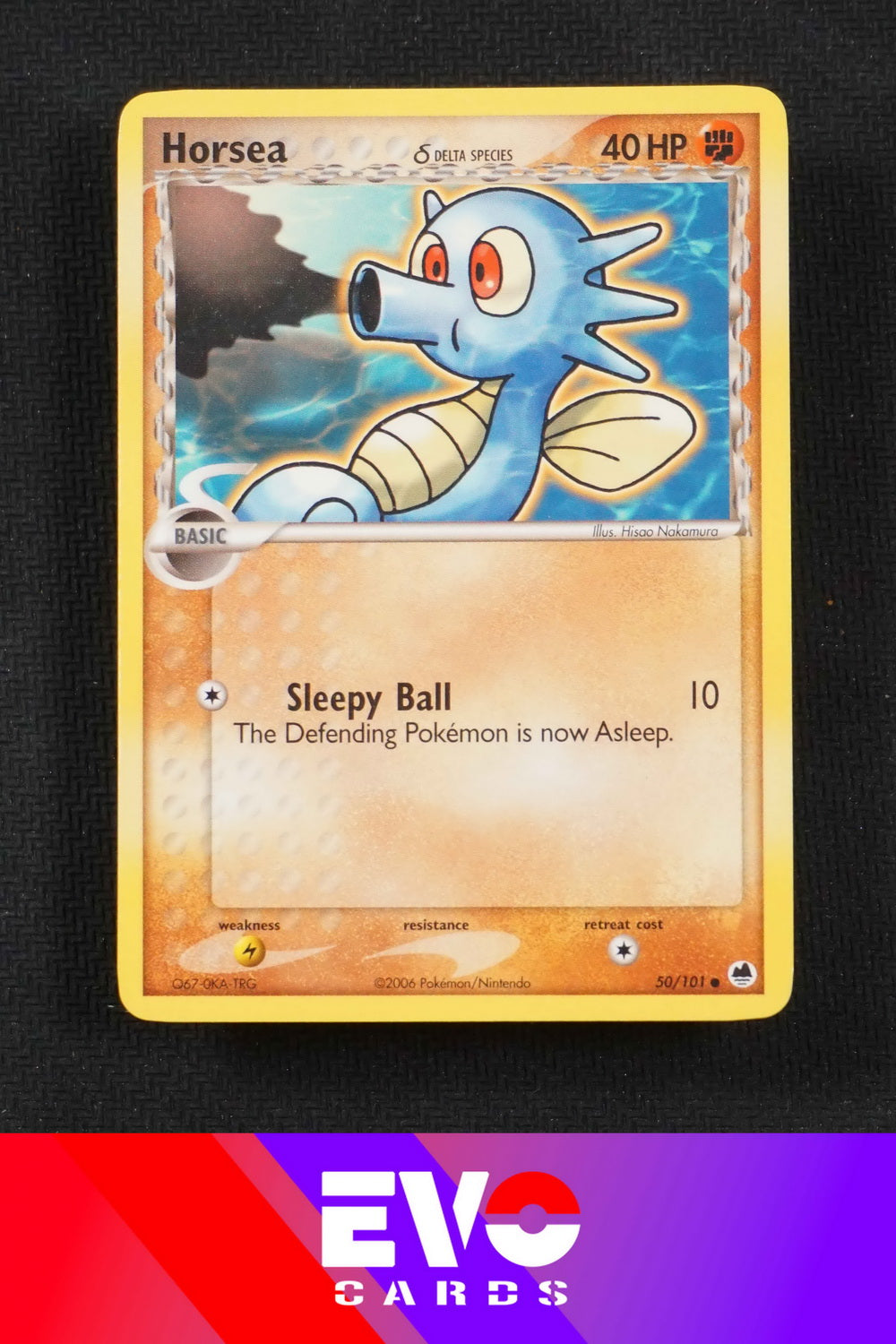 Horsea 50/101 - ex Dragon Frontiers - Near Mint