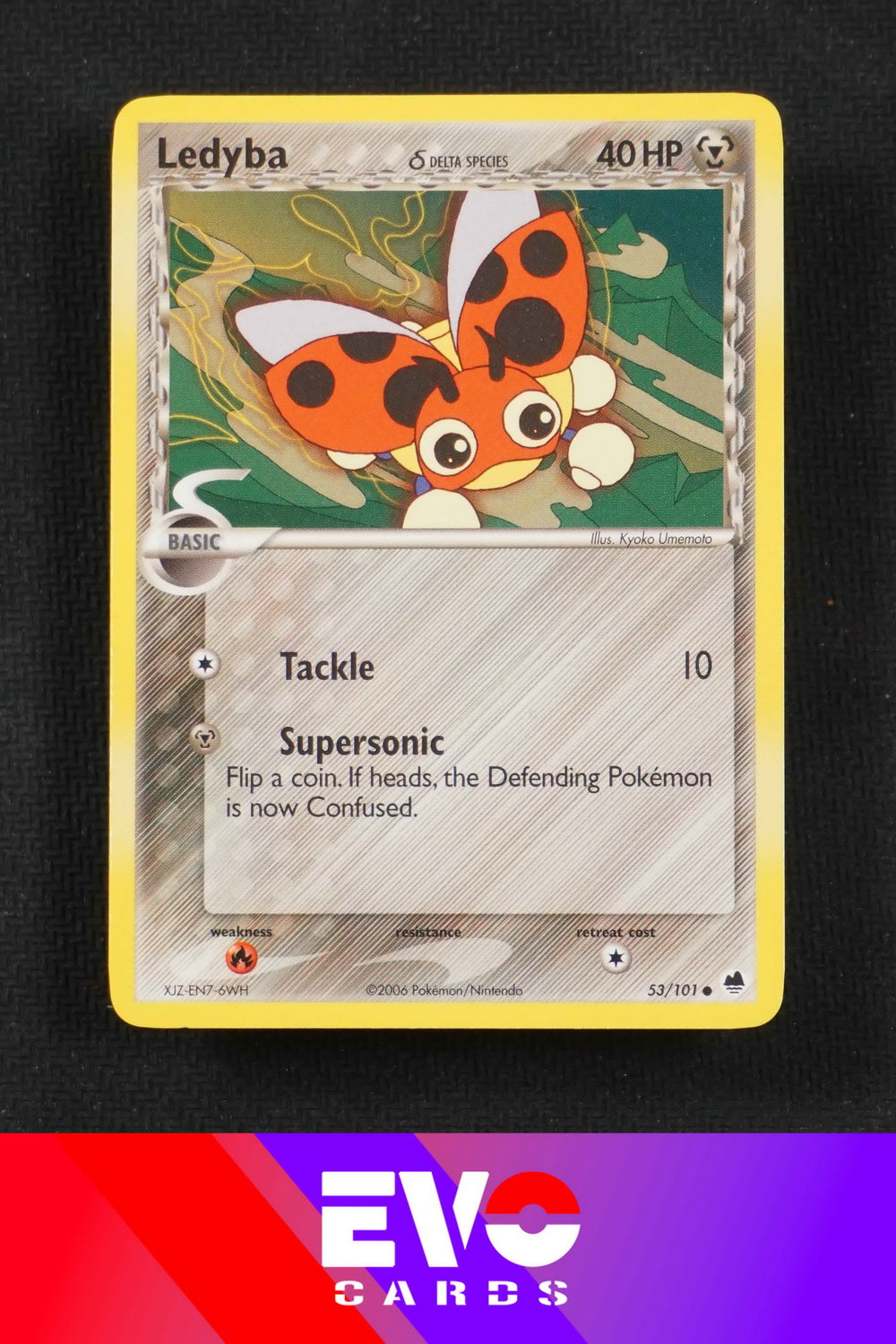 Ledyba 53/101 - ex Dragon Frontiers - Near Mint