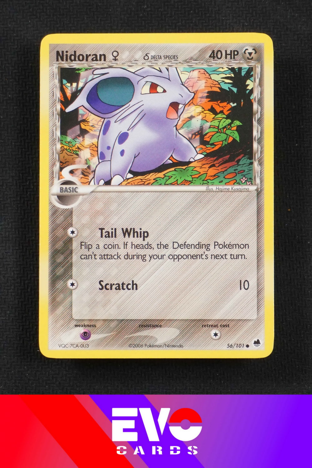 Nidoran 56/101 - ex Dragon Frontiers - Near Mint Nidoran 56/101 - ex Dragon Frontiers - Near Mint