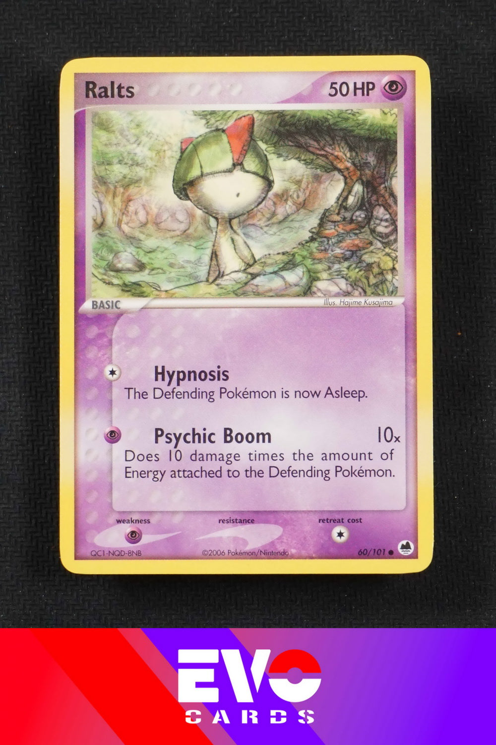 Ralts 60/101 - ex Dragon Frontiers - Near Mint