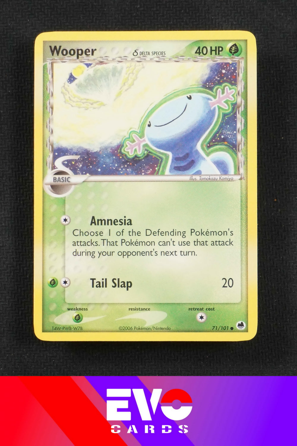 Wooper 71/101 - ex Dragon Frontiers - Excellent