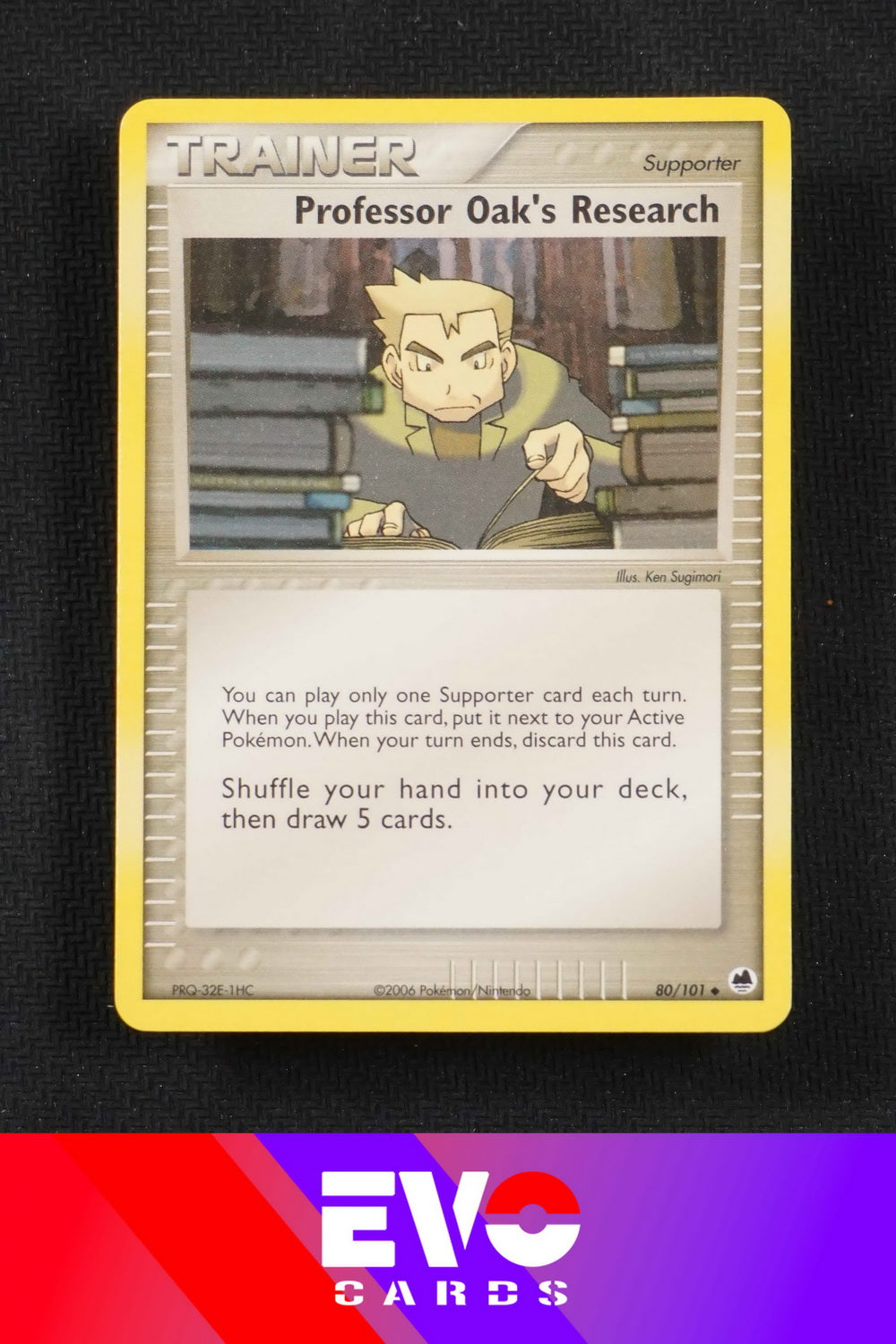 Professor Oak's Research 80/101 - ex Dragon Frontiers - Excellent