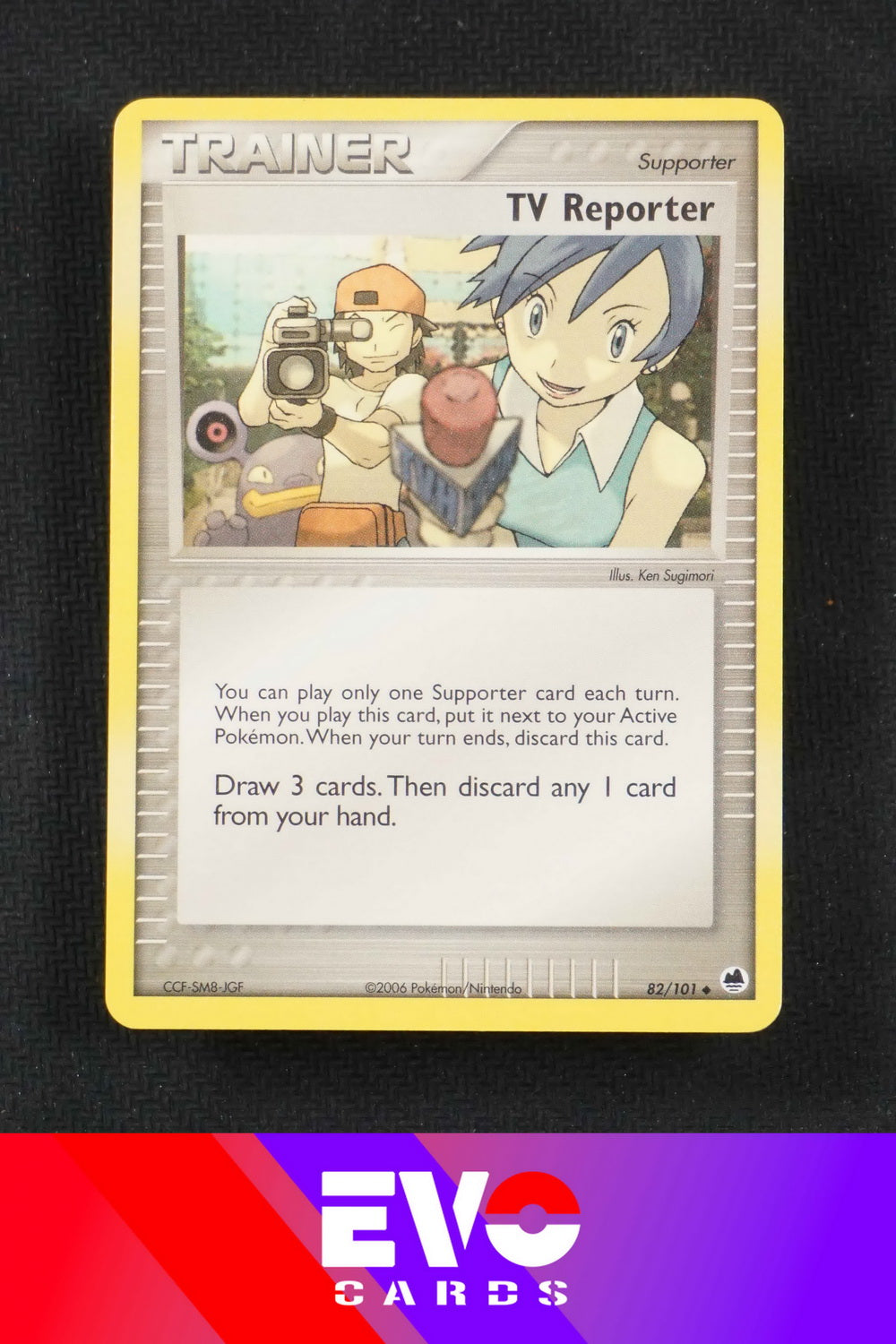 Tv Reporter 82/101 - ex Dragon Frontiers - Excellent