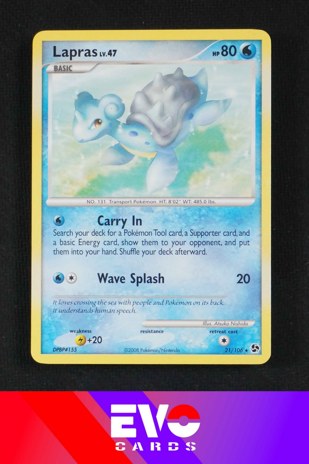 Lapras 21/106 - Great Encounters - Excellent