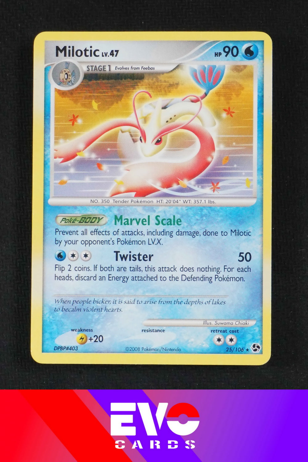 Milotic 25/106 - Great Encounters - Excellent