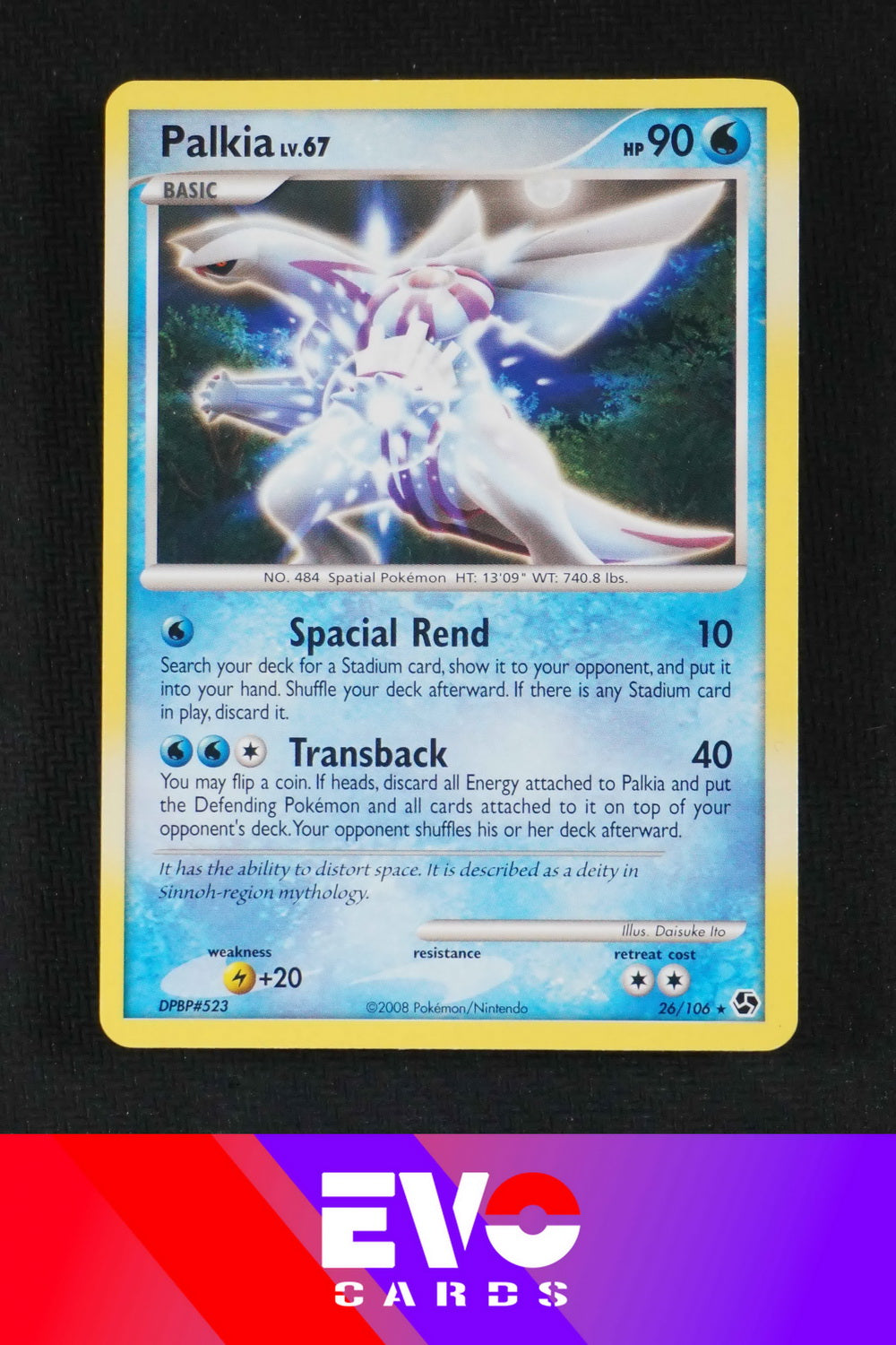 Palkia 26/106 - Great Encounters - Excellent