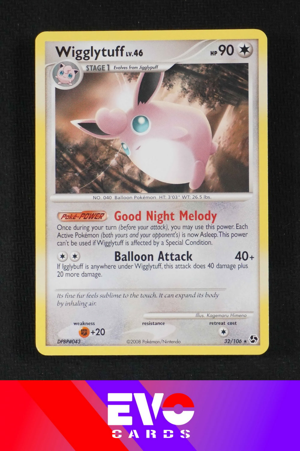 Wigglytuff 32/106 - Great Encounters - Excellent