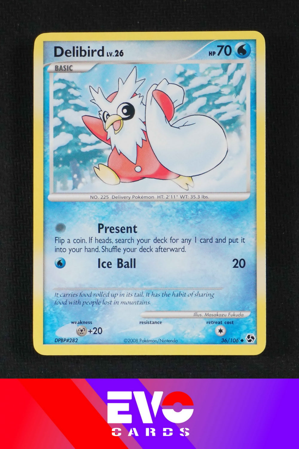 Delibird 36/106 - Great Encounters - Excellent Delibird 36/106 - Great Encounters - Excellent