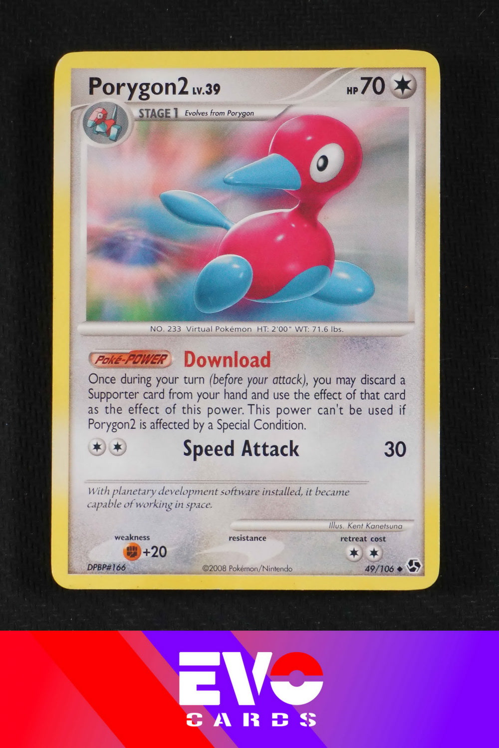 Porygon2 49/106 - Great Encounters - Excellent Porygon2 49/106 - Great Encounters - Excellent