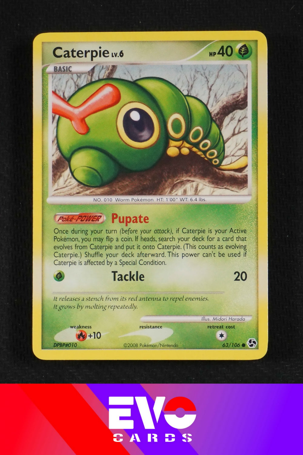 Caterpie 63/106 - Great Encounters - Excellent