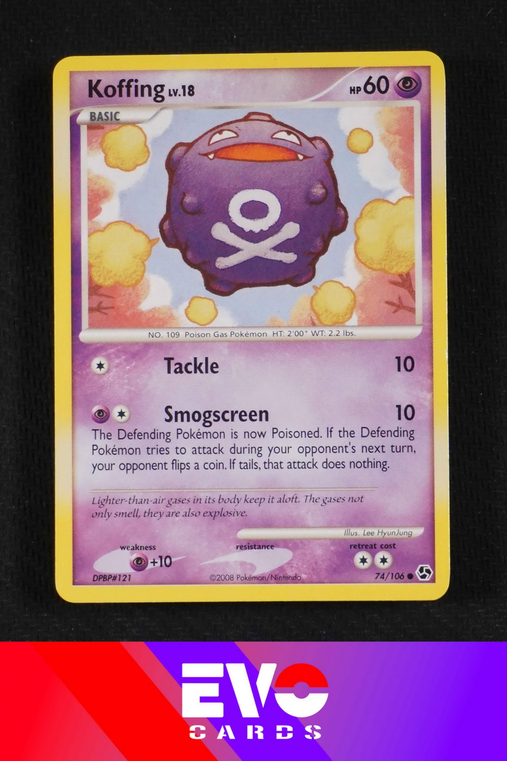 koffing pokemon card value Koffing 74/106 Great Encounters