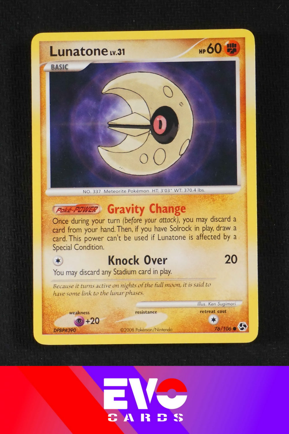 Lunatone 76/106 Great Encounters - Excellent