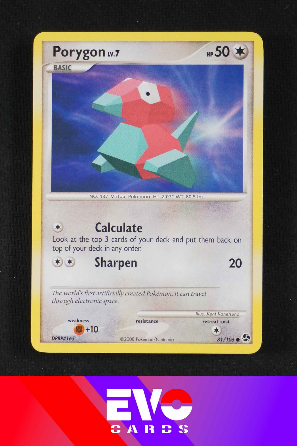 Porygon 81/106 Great Encounters - Excellent
