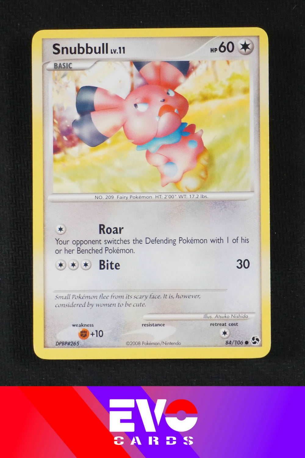 snubbull pokemon card price Snubbull 84/106 Great Encounters