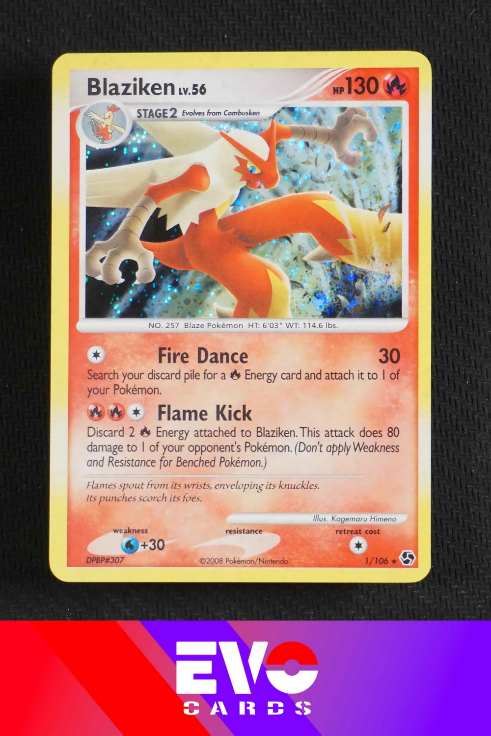 Blaziken 1/106 - Great Encounters - Holo - Excellent