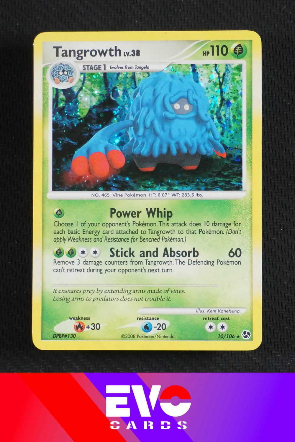 Tangrowth 10/106 - Great Encounters - Holo - Excellent Tangrowth 10/106 - Great Encounters - Holo - Excellent