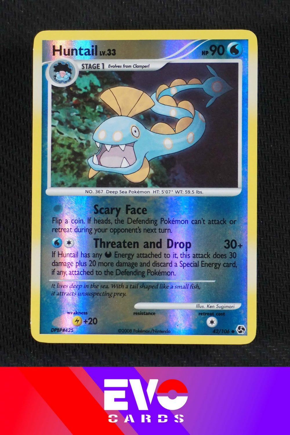 Huntail 42/106 - Great Encounters - Reverse Holo