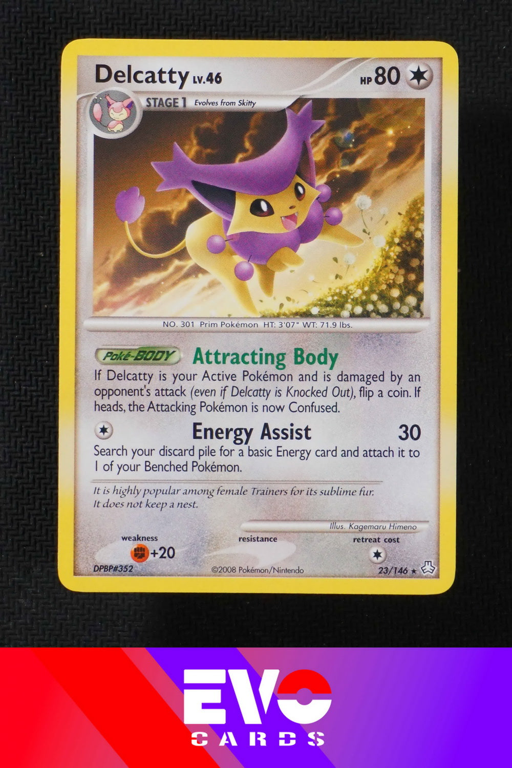 delcatty pokemon card value Delcatty 23/146 Legends Awakened