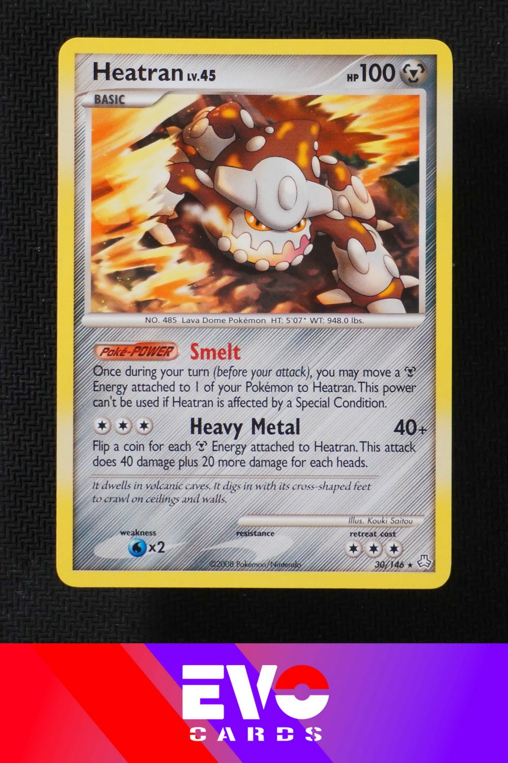 Heatran 30/146 Legends Awakened - Near Mint