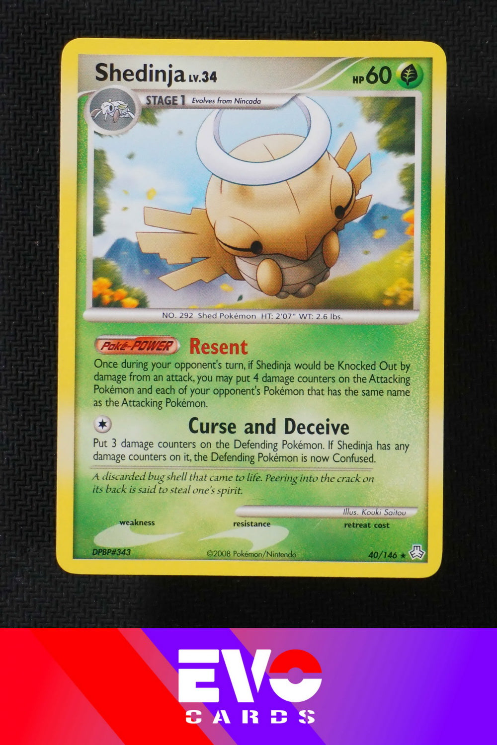 Shedinja 40/146 Legends Awakened - Near Mint