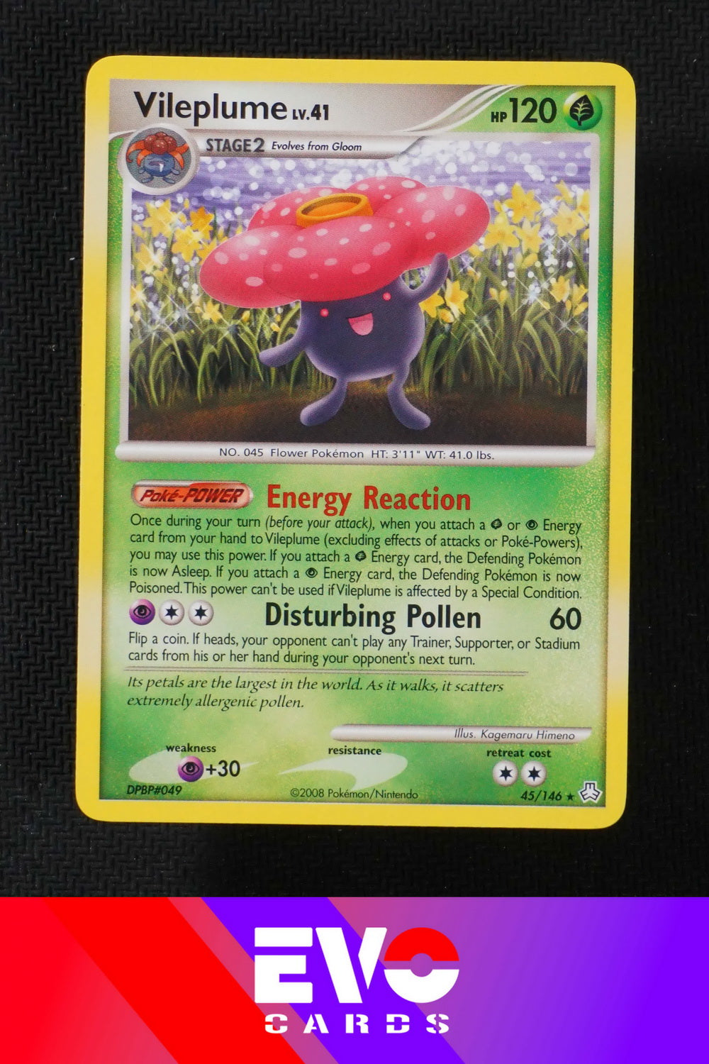 Vileplume 45/146 Legends Awakened - Near Mint