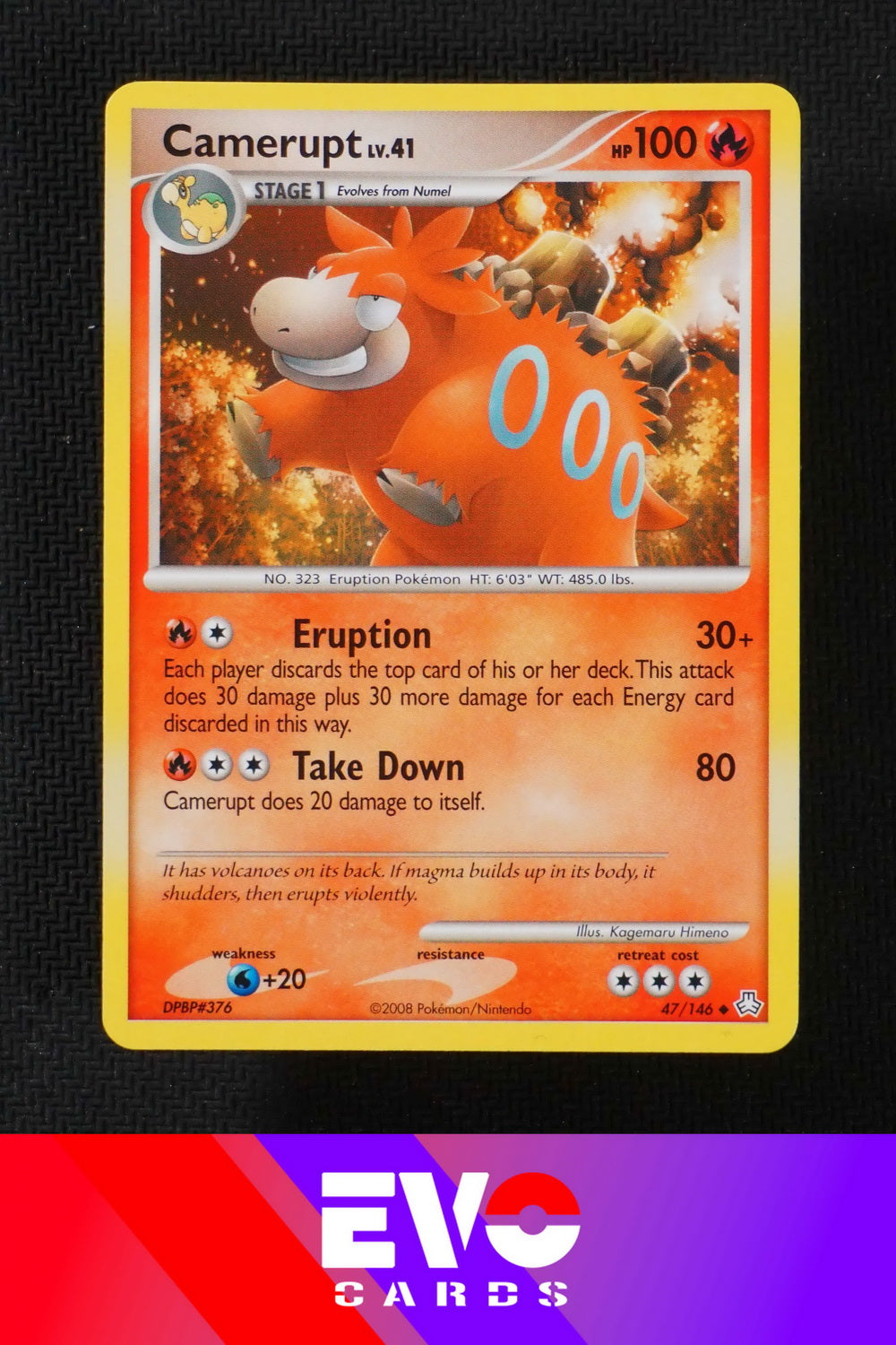 Camarupt 47/146 Legends Awakened - Excellent