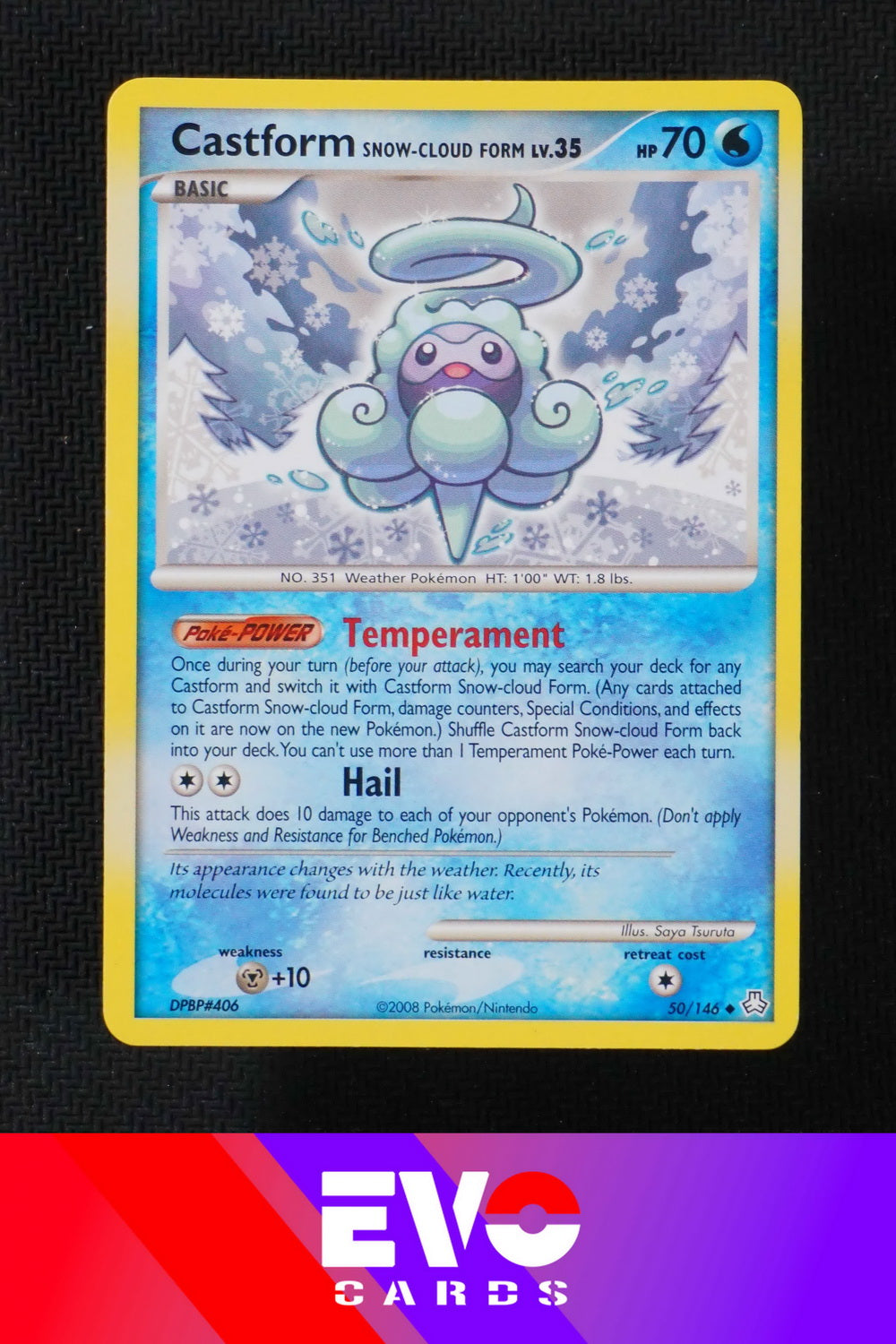 Castform 50/146 Legends Awakened - Near Mint