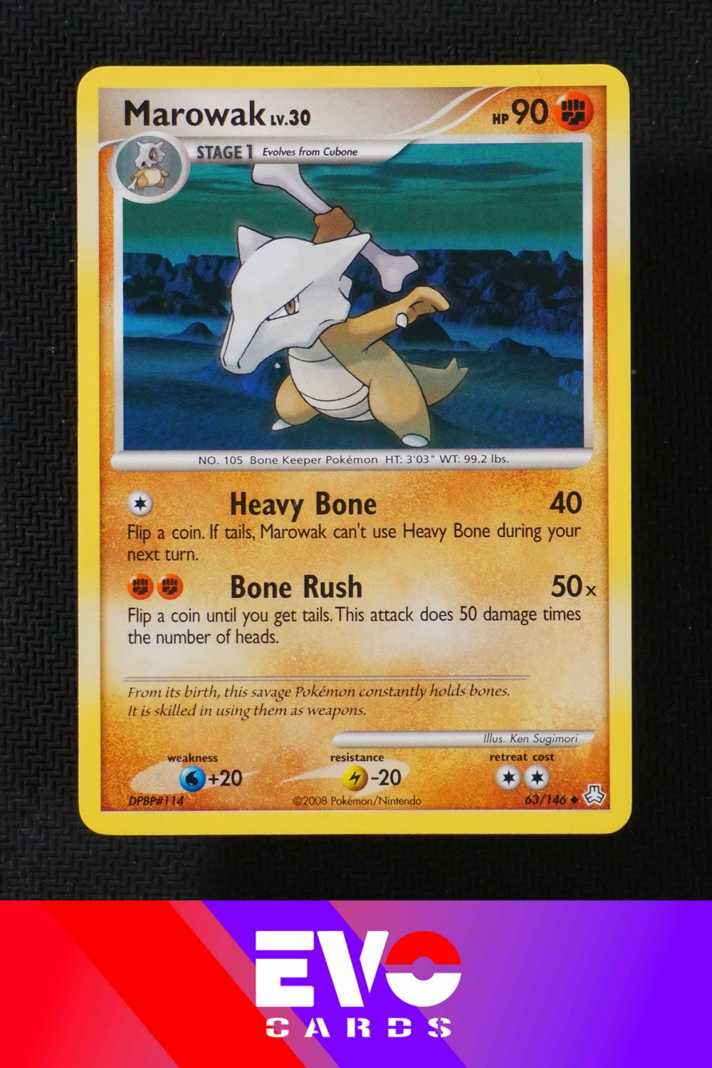 Marowak 63/146 Legends Awakened - Near Mint Marowak 63/146 Legends Awakened - Near Mint