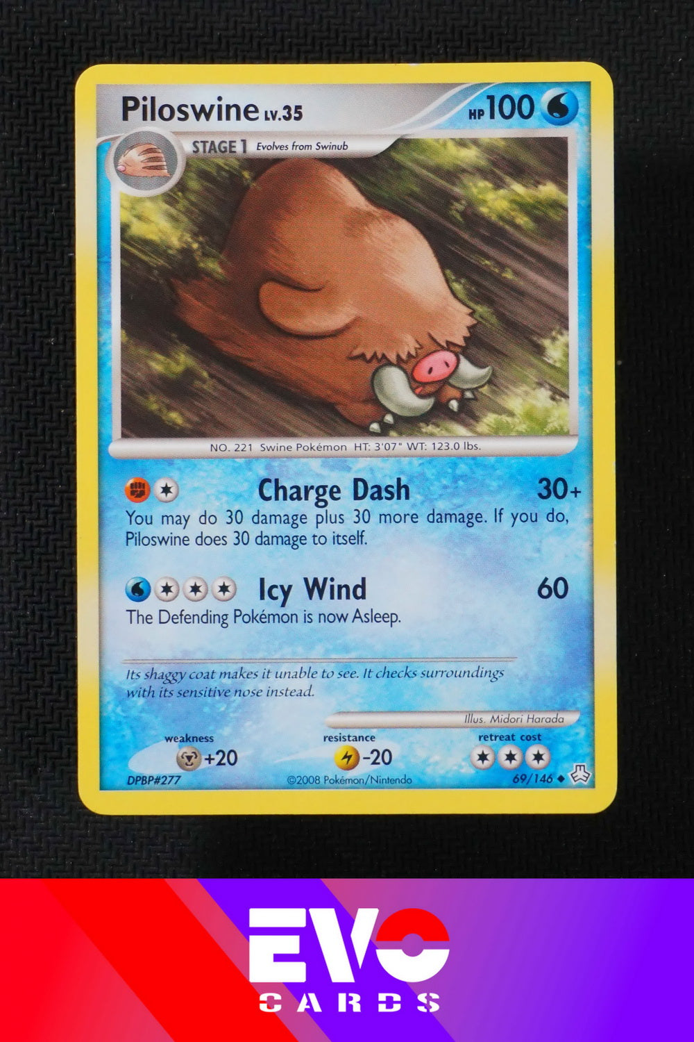 Piloswine 69/146 legends Awakened - Near Mint