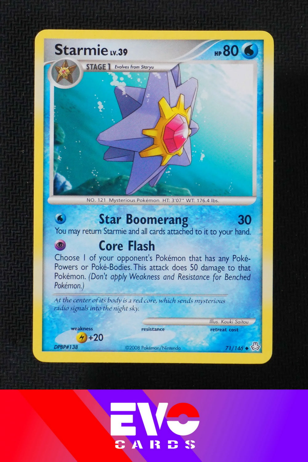 Starmie 71/146 Legends Awakened - Near Mint