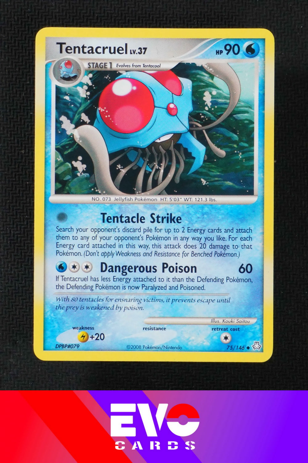 tentacruel pokemon card Tentacruel 75/146 Legends Awakened