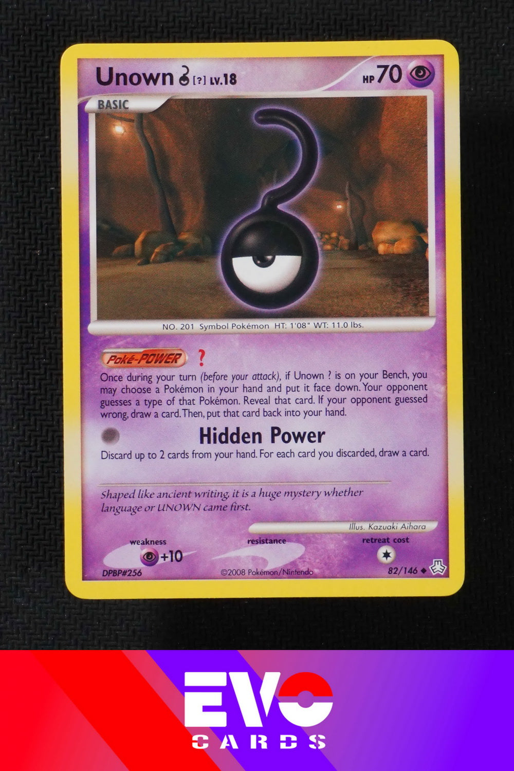 Unown ? 82/146 Legends Awakened - Near Mint