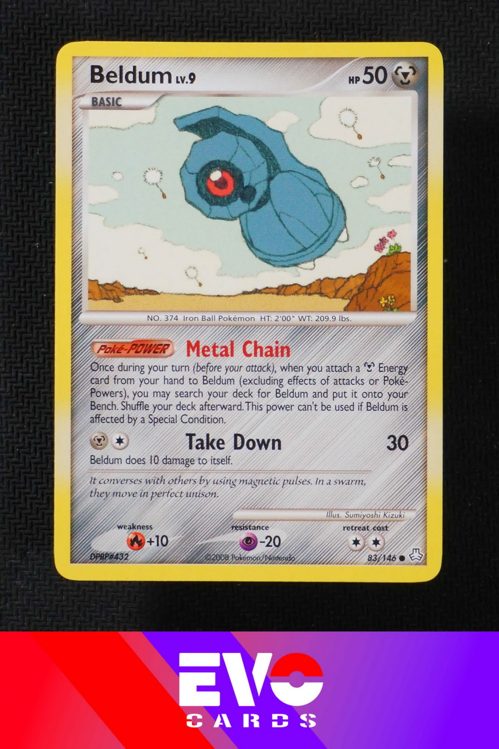 Beldum 83/146 Legends Awakened - Near Mint Beldum 83/146 Legends Awakened - Near Mint